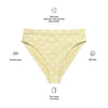 Recycled Bikini Bottom in Lovely Lemon