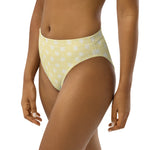 Recycled Bikini Bottom in Lovely Lemon