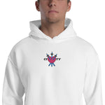 City Heart Embroidered Hoodie