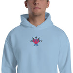 City Heart Embroidered Hoodie