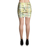 Yellow "Pretty in Plaid" Mini Skirt