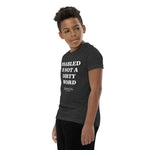 YOUTH: "Disabled Is Not A Dirty Word" T-Shirt (CHARITY)